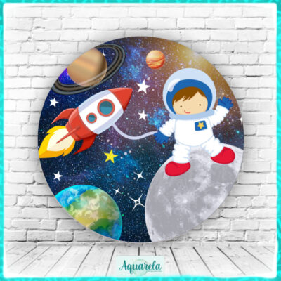 Painel Astronauta 120 cm diametro