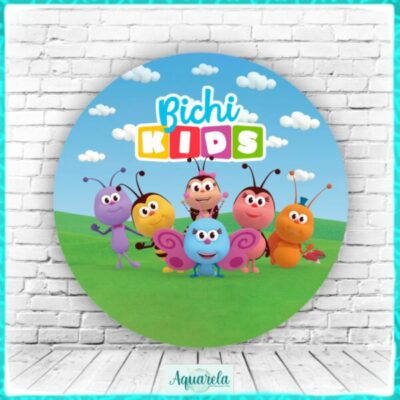 Painel Bichi Kids 120 cm diametro