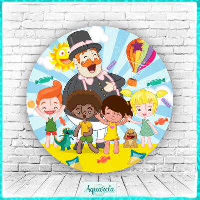 Painel Mundo Bita 120 cm diametro