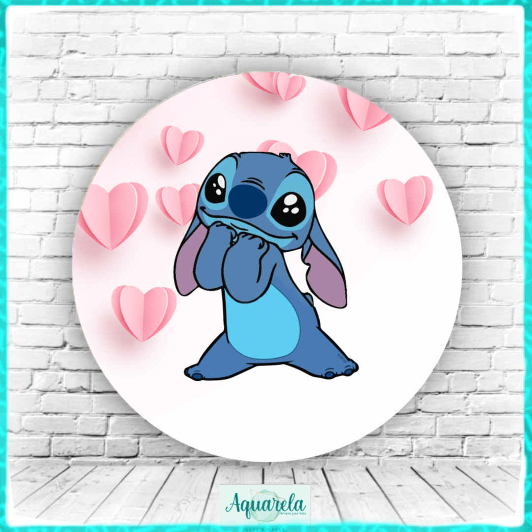 Capa Painel Lilo Stitch Filme Desenho