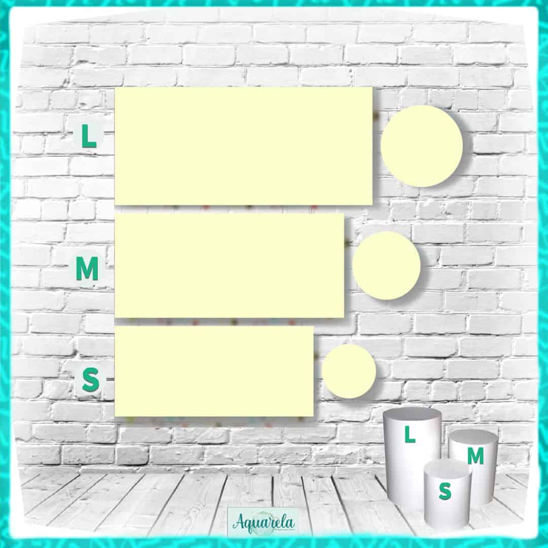 Trio Capa para Cilindros Amarelo Candy