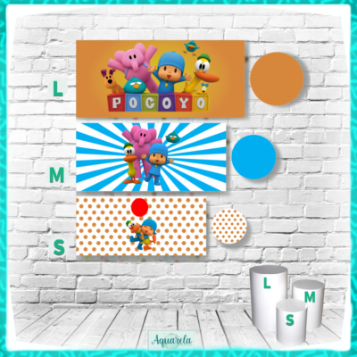 Trio Capa para Cilindros Pocoyo