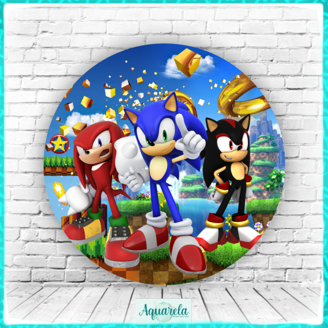 Painel do sonic imprimir