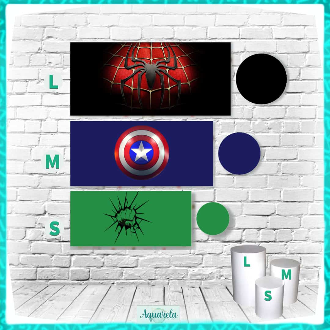 Trio Capa para Cilindros Vingadores