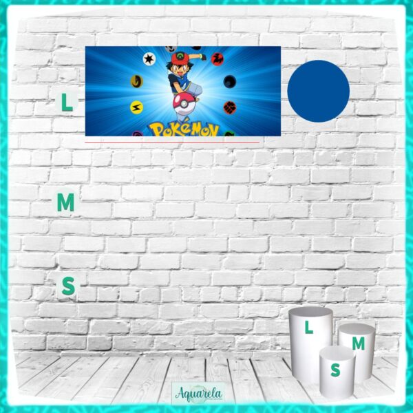 Capa Cilindro Grande – Pokemon