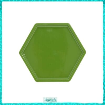 Bandeja Para Doces Sextavada Pequena Promoção - Verde Oliva