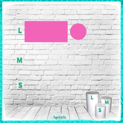 Capa Cilindro Grande – Rosa Neon