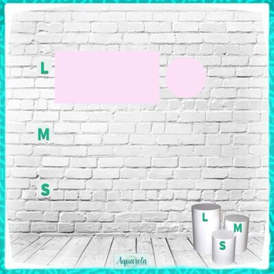 Capa Cilindro Grande Rosa Candy