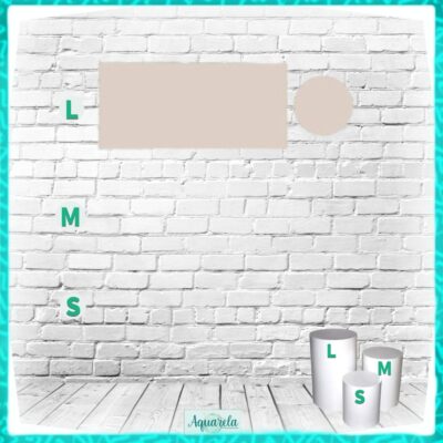 Capa Cilindro Grande Nude Bege