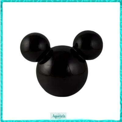 Cabeça Decorativa Mickey Minnie - Preta