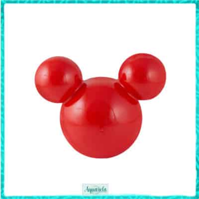 Cabeça Decorativa Mickey Minnie - Vermelho