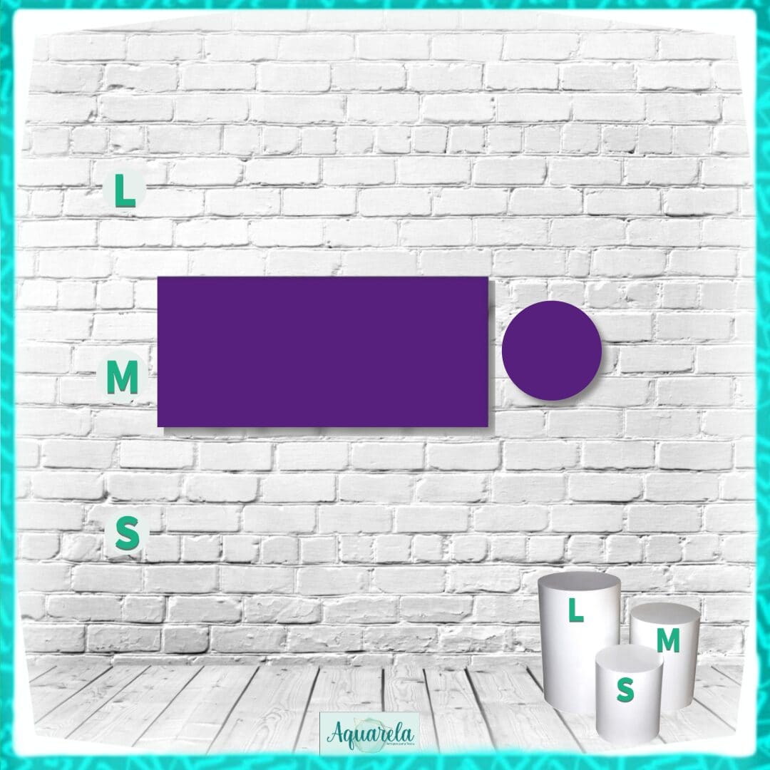 Capa Cilindro Médio Roxo