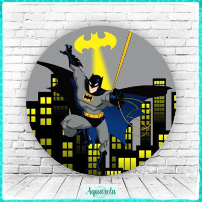 batman fundo cinza