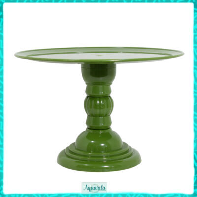 boleira cake stand grande verde oliva