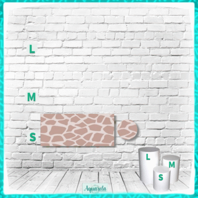 cilindro pequeno safari bege