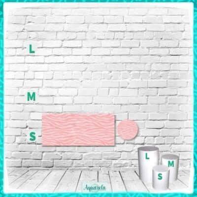 cilindro pequeno safari rosa