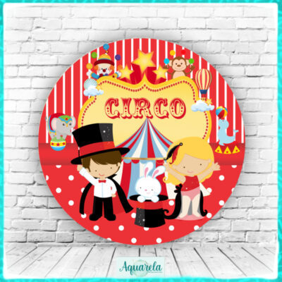 circo vermelho magicos