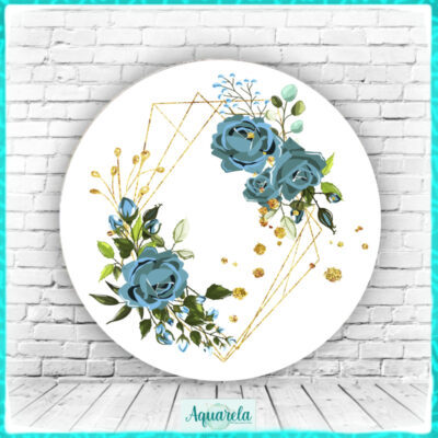 floral azul 2