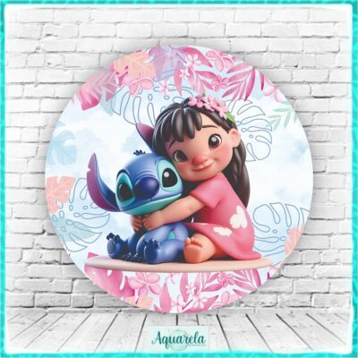 painel lateral 120 lilo e stitch