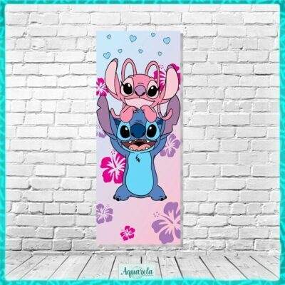painel lateral lilo e stitch