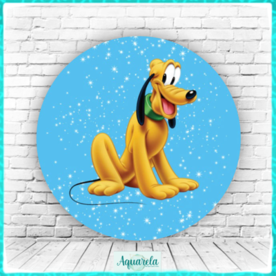 pluto fundo azul