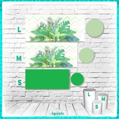 safari folhas verdes