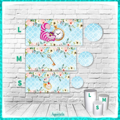 trio cilindros alice no pais das maravilhas