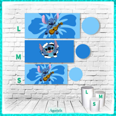 trio cilindros lilo e stitch