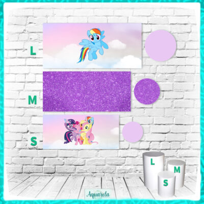 trio cilindros my little poney