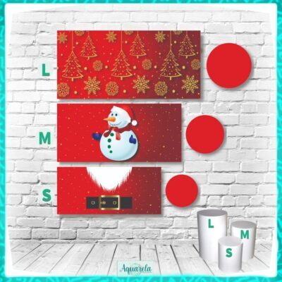 trio cilindros natal arvores 2024