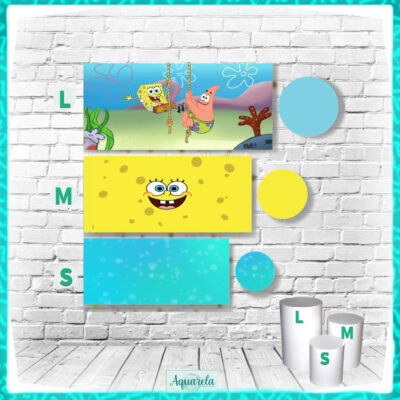trio cilindros sponje bob