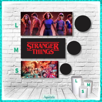 trio cilindros stranger things