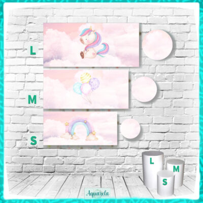 trio cilindros unicornio