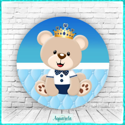 ursinho azul realeza menino